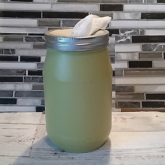 Bless You Mason jar tissue holder - Picture 2 of 4